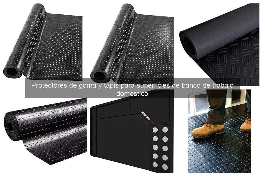 Alternativas a protectores de goma para bancos de trabajo