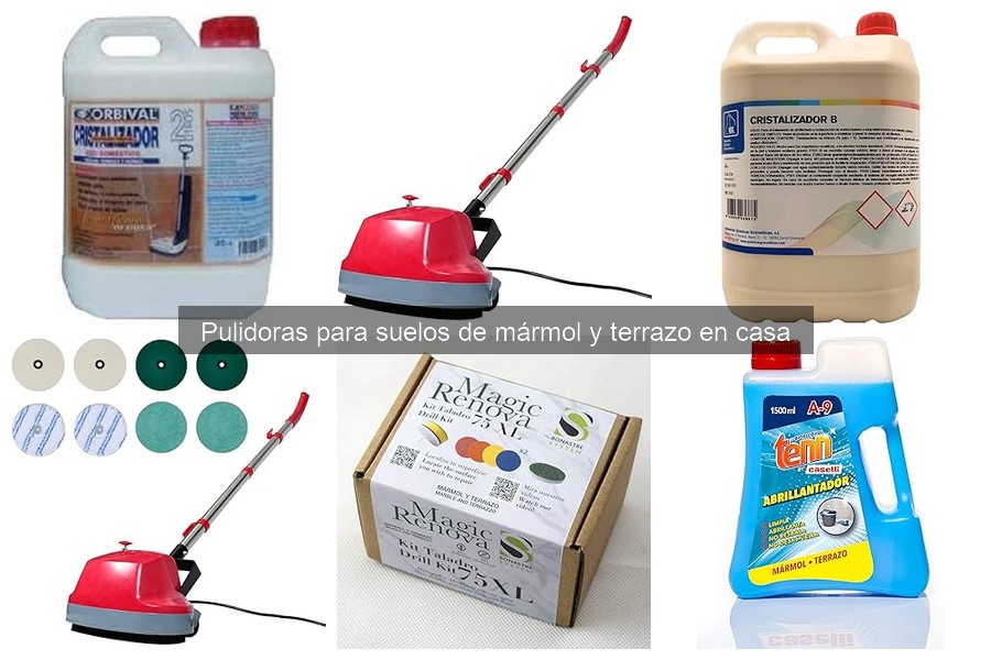 Alternativas a pulidoras para suelos de mármol y terrazo