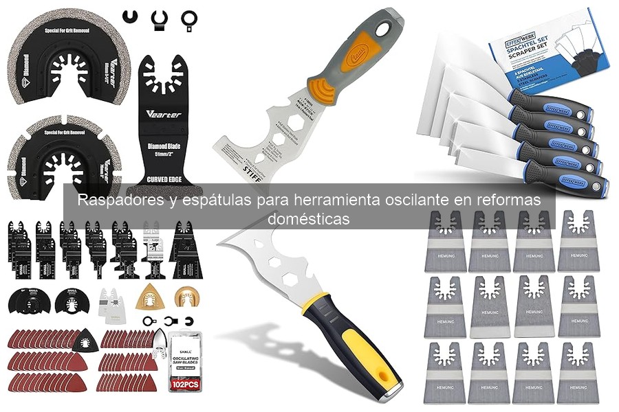Alternativas a raspadores y espátulas para reformas en casa