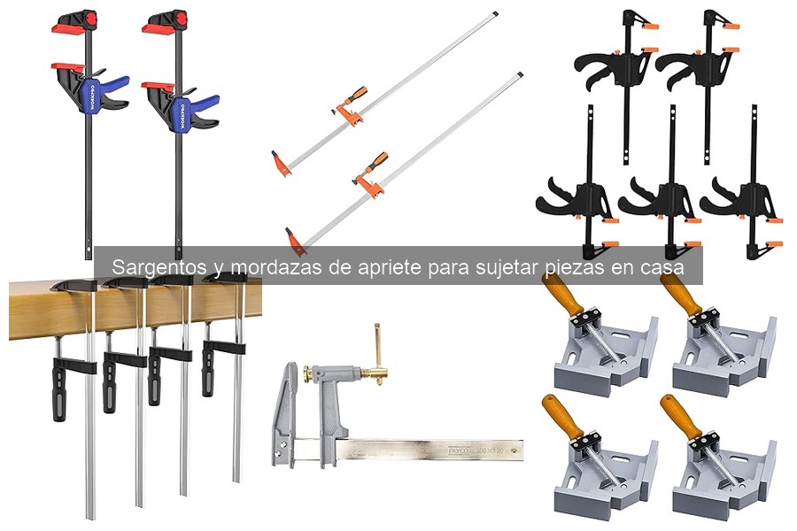 Alternativas a sargentos y mordazas para sujetar piezas