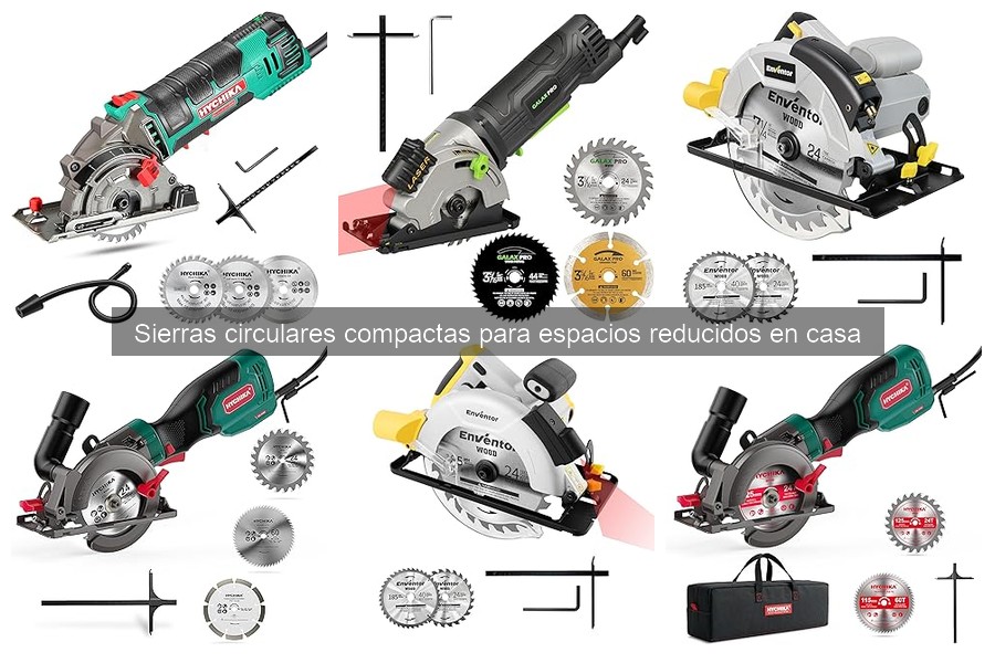 Alternativas a sierras circulares compactas para talleres pequeños