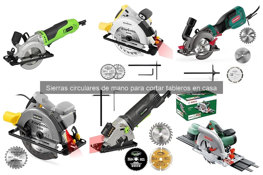 Alternativas a sierras circulares de mano para cortar tableros