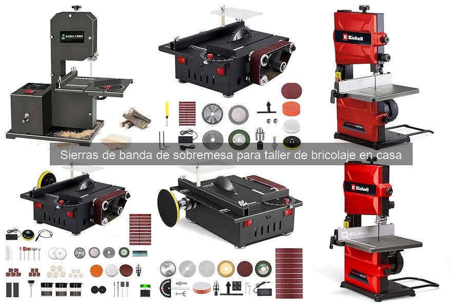 ** Alternativas a sierras de banda de sobremesa para bricolaje