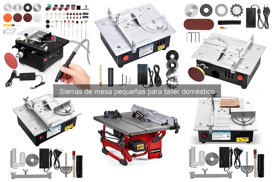 Alternativas a sierras de mesa pequeñas para bricolaje