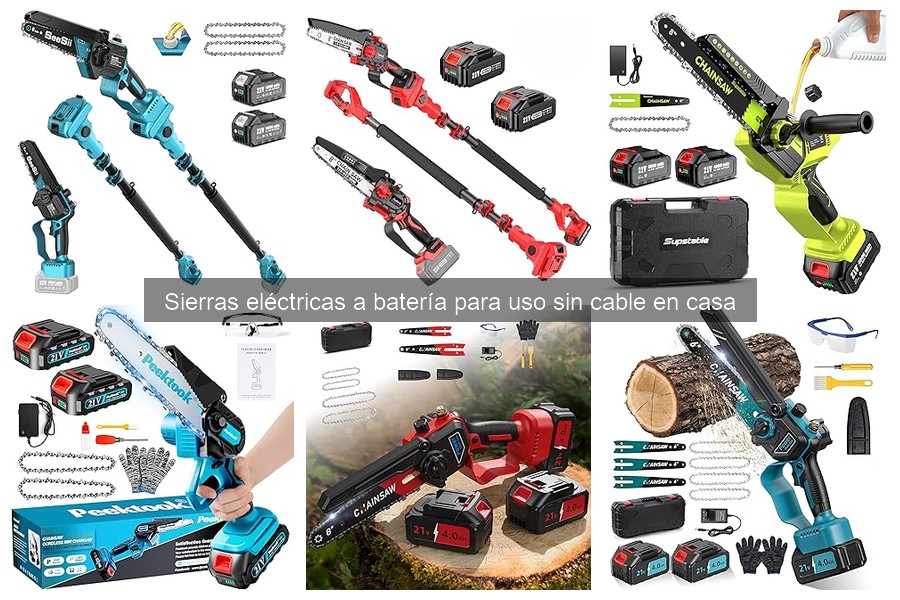 Alternativas a sierras eléctricas a batería para bricolaje