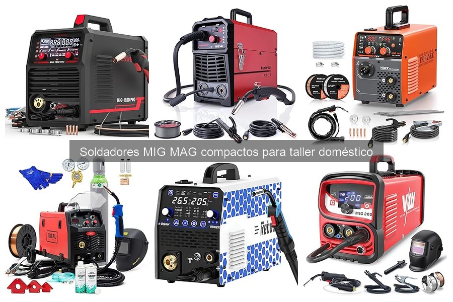 Alternativas a Soldadores MIG MAG Compactos para Taller