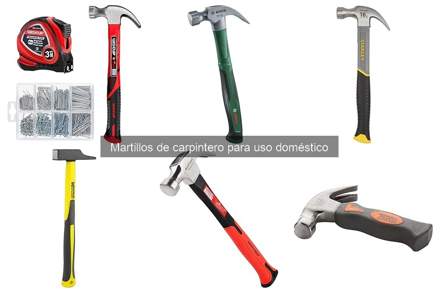 Alternativas al martillo de carpintero para bricolaje en casa