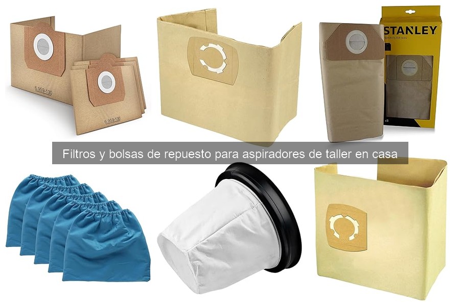 Alternativas económicas a filtros y bolsas de aspiradores