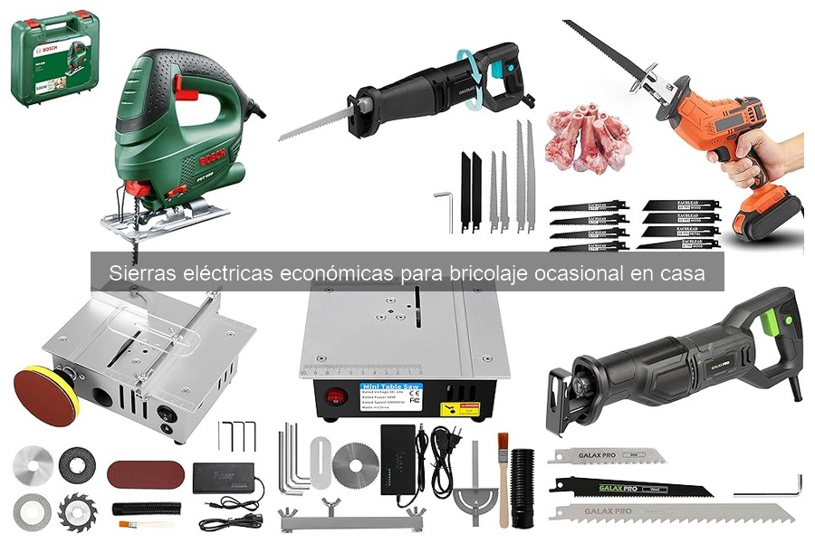 Alternativas económicas a sierras eléctricas para bricolaje