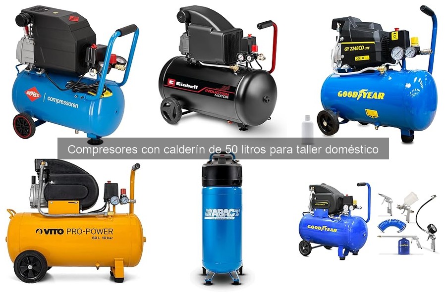 Aspectos legales y de seguridad del compresor de 50 litros