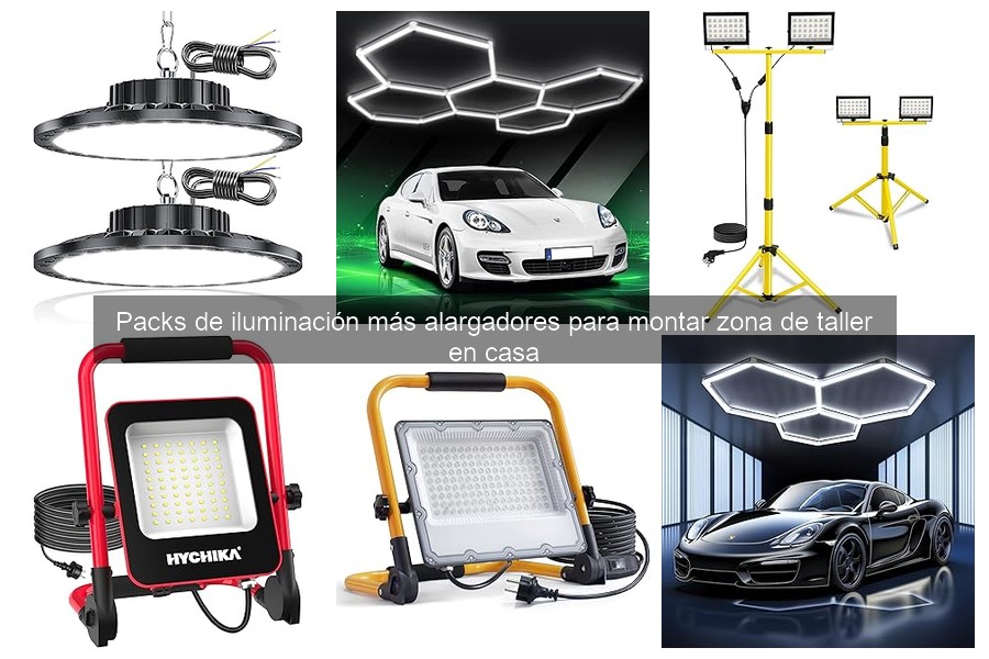 Beneficios de la iluminación LED en talleres de bricolaje