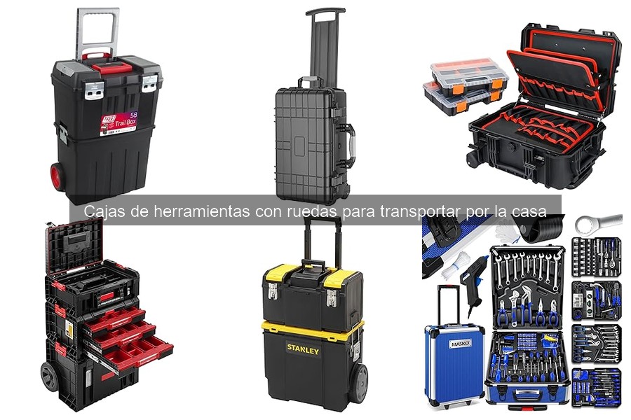 Cajas de herramientas con ruedas vs. maletines de herramientas