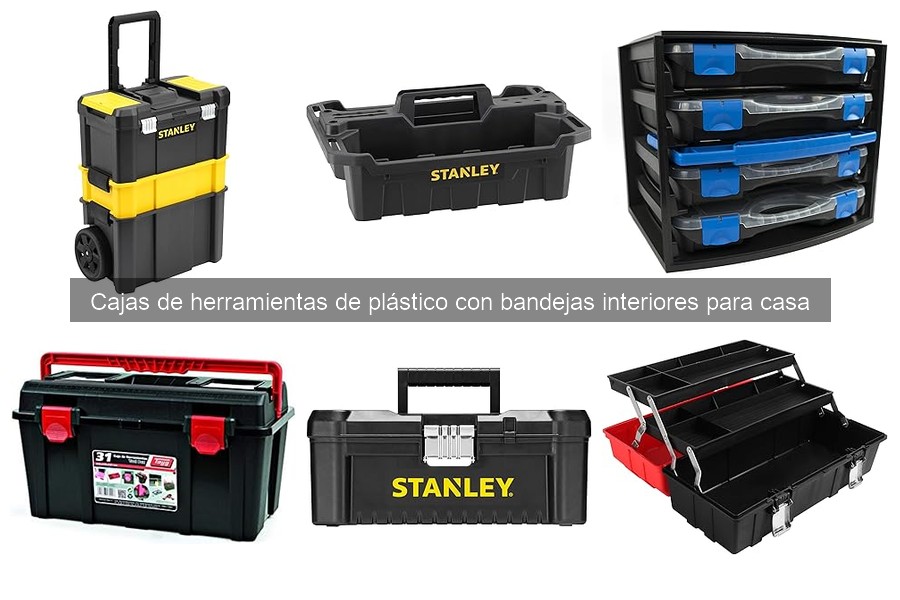 Cajas de herramientas de plástico: características y usos