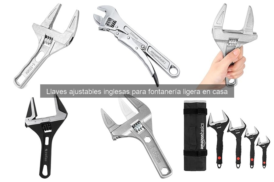 Cómo ajustar llaves inglesas para tuercas en fontanería