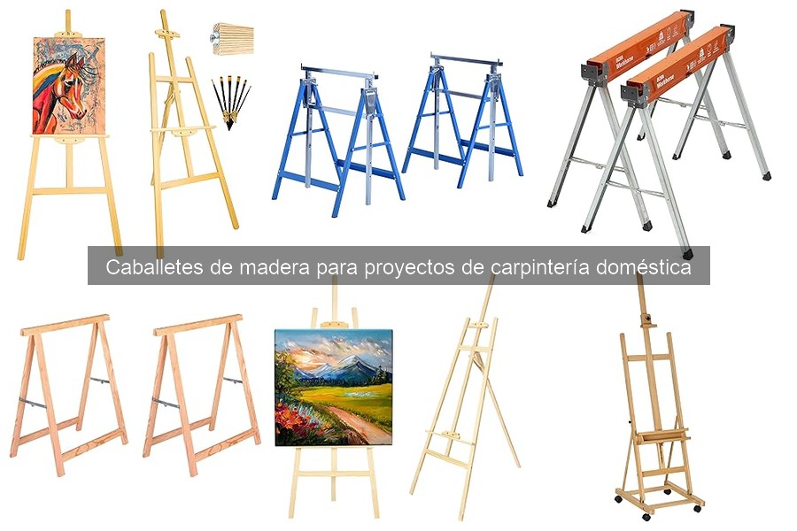 Cómo elegir el caballete de madera ideal para tus proyectos
