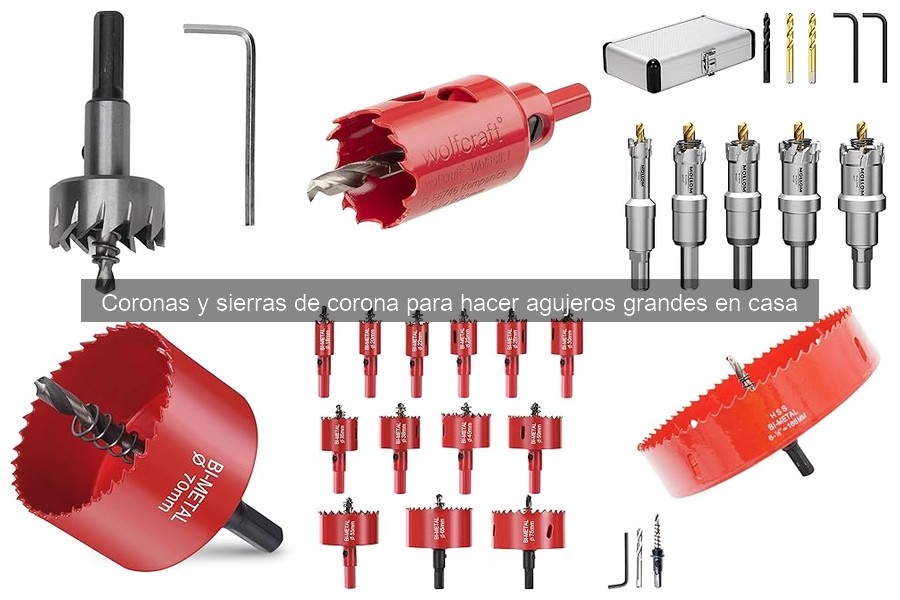 ¿Cómo elegir el diámetro de sierra de corona para tu proyecto?