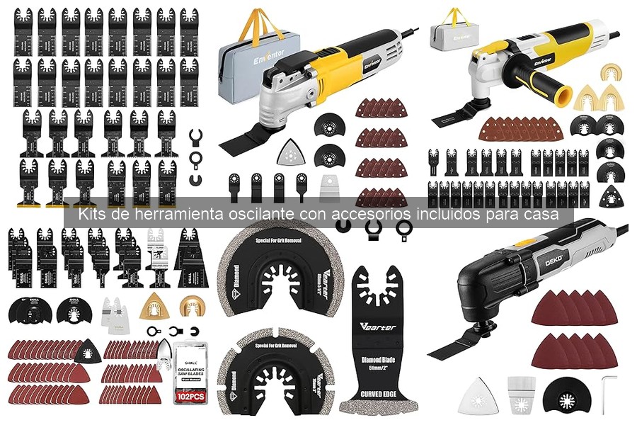 Cómo elegir el kit de herramienta oscilante perfecto