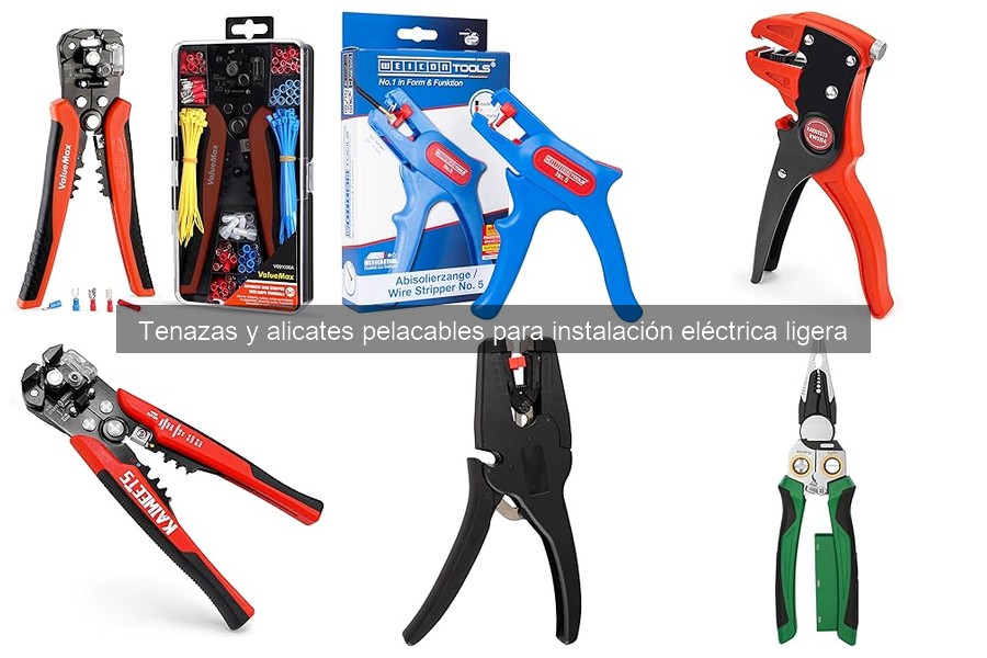 Cómo elegir el mejor alicate pelacables para instalación eléctrica