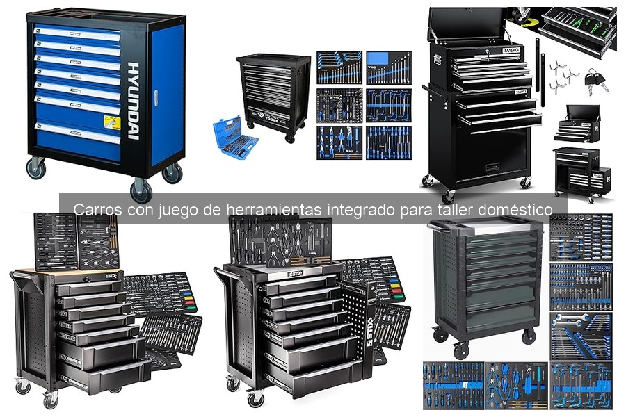 Cómo elegir el mejor carro con herramientas para tu taller
