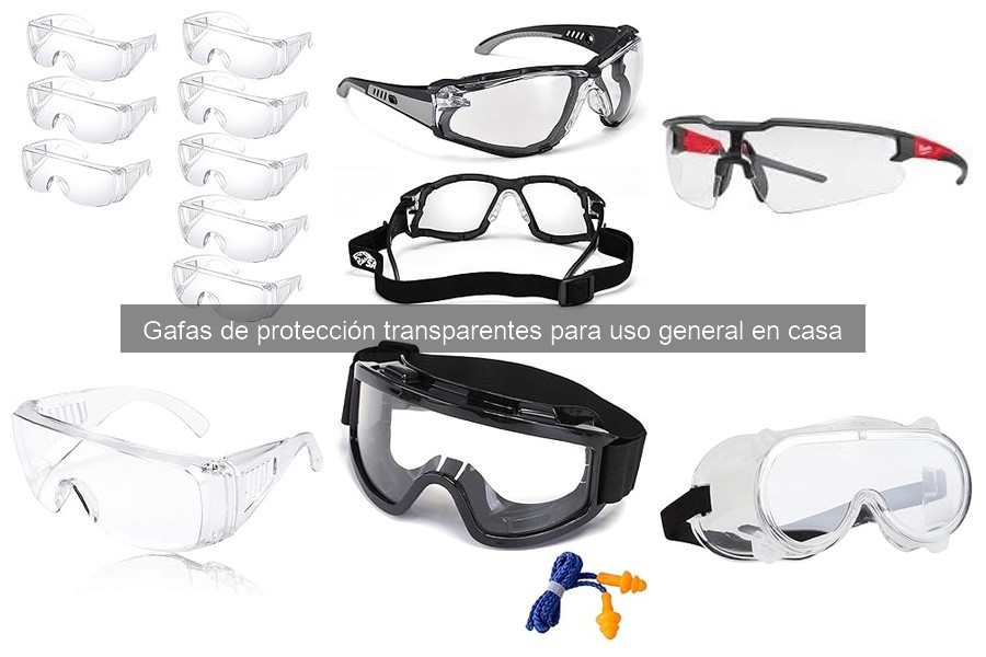Cómo elegir gafas de protección transparentes para el hogar