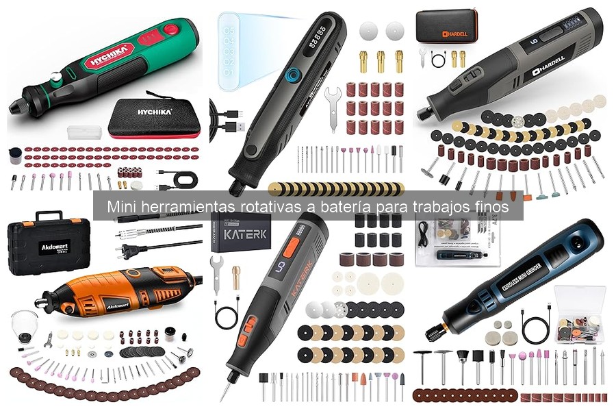 Cómo elegir la mejor mini herramienta rotativa a batería