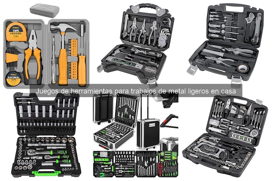 Cómo elegir un juego de herramientas para trabajos de metal ligeros