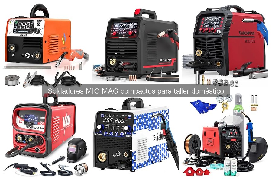 Cómo elegir un soldador MIG MAG compacto para tu taller