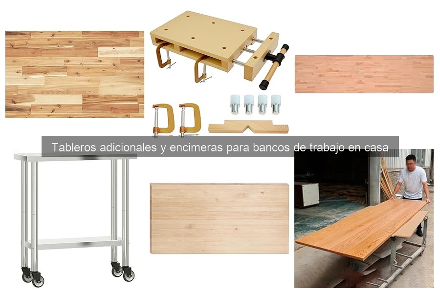 Cómo instalar tableros adicionales en tu banco de trabajo