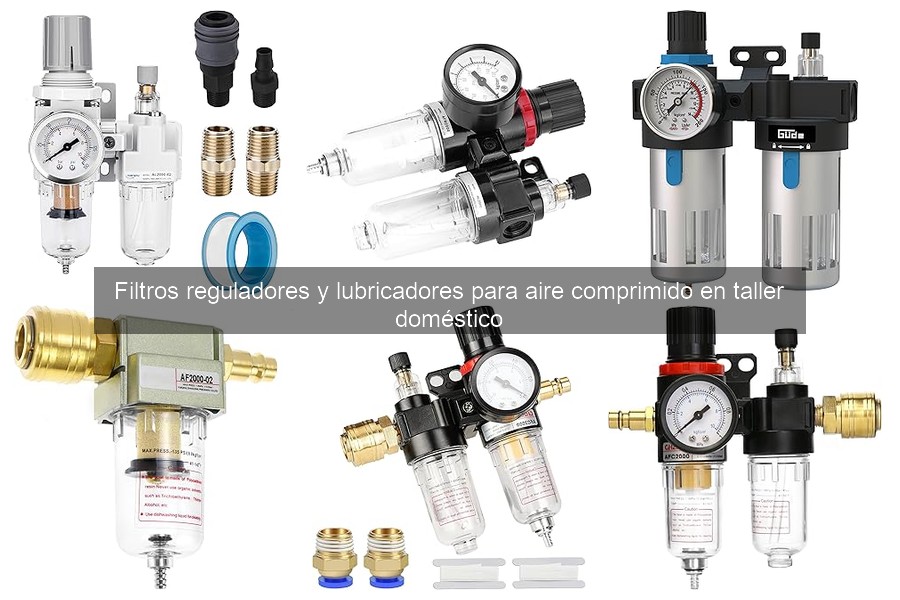Cómo instalar un filtro regulador y lubricador de aire comprimido