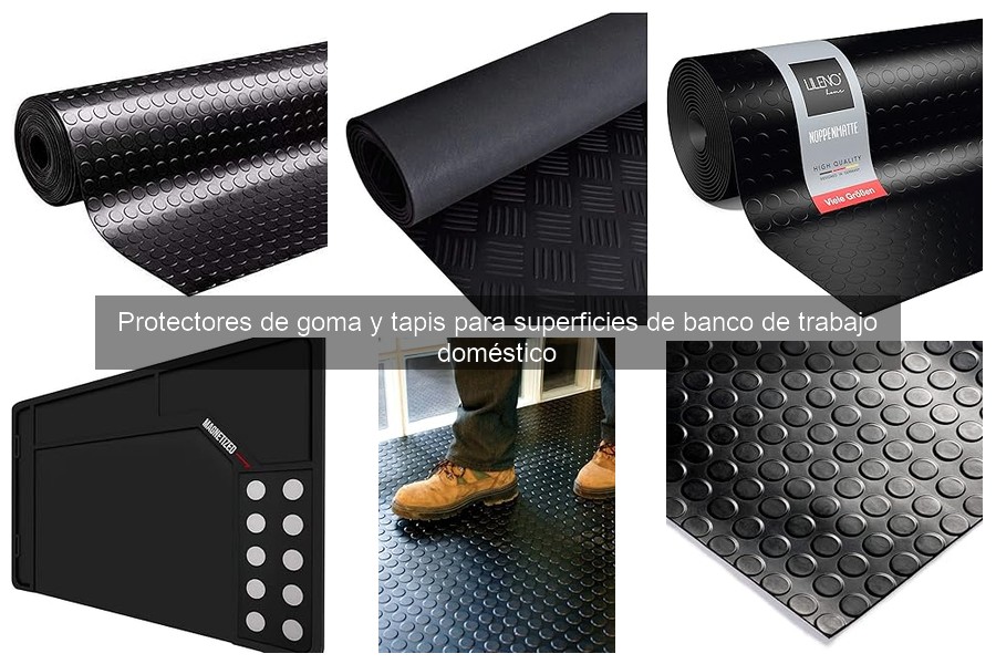 Cómo instalar un protector de goma en tu banco de trabajo