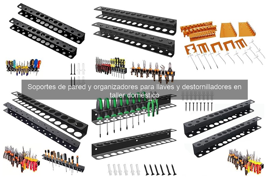 Cómo instalar un soporte de pared para herramientas en tu taller