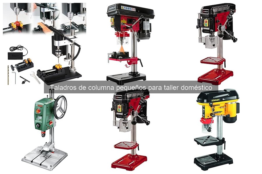 Cómo instalar un taladro de columna pequeño en casa
