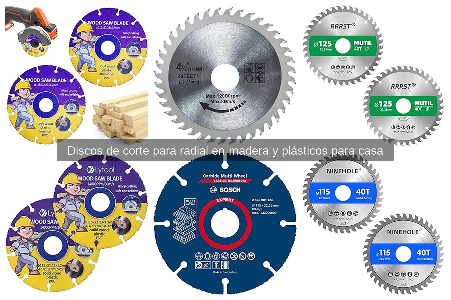 Cómo instalar y usar un disco de corte en radial para madera