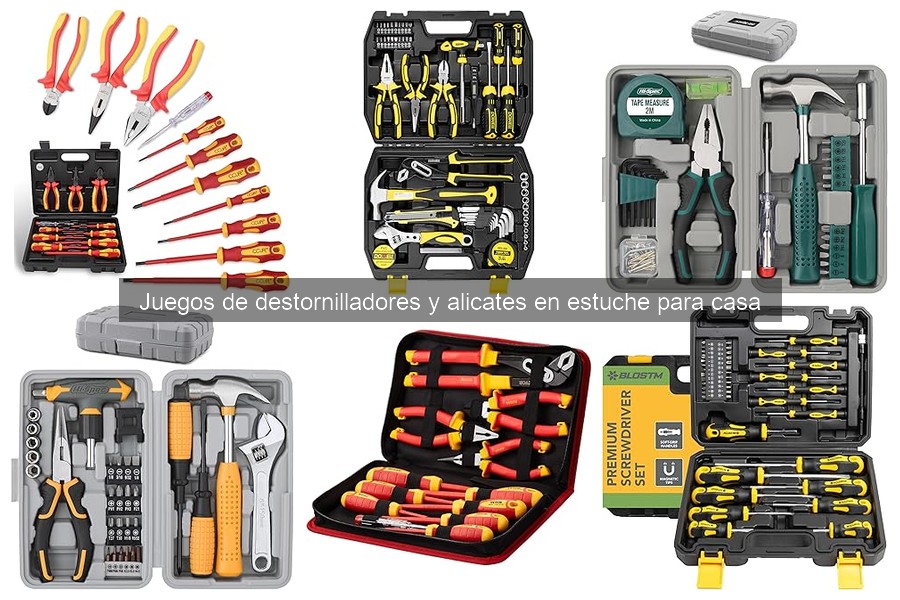 Cómo mantener tus destornilladores y alicates en perfecto estado