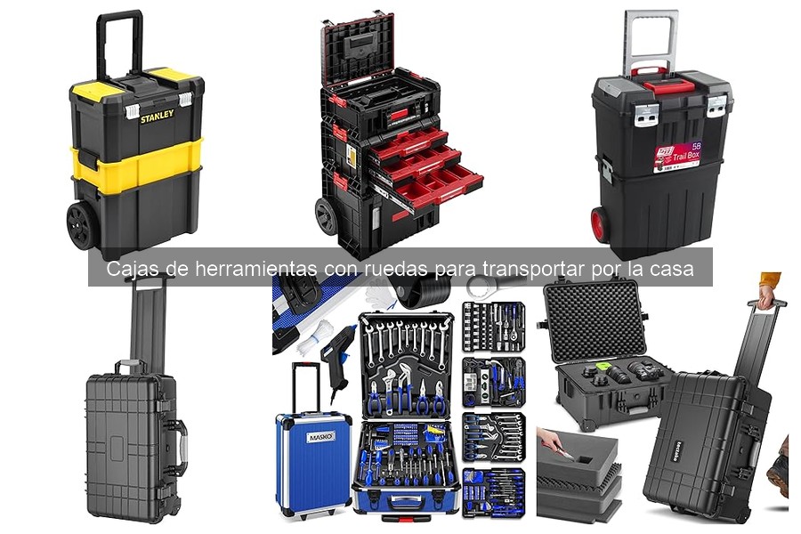 Cómo mantener una caja de herramientas con ruedas en buen estado