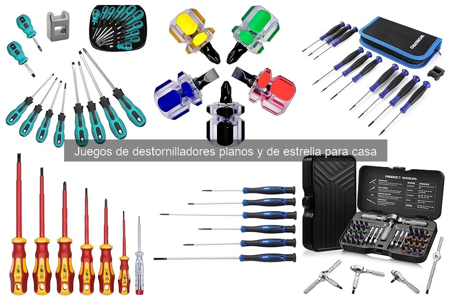 Cómo mantener y cuidar un juego de destornilladores