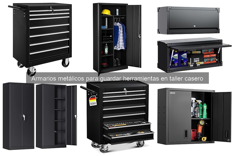 Cómo organizar herramientas en un armario metálico eficazmente