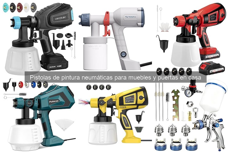 Cómo reparar tu pistola de pintura neumática fácilmente