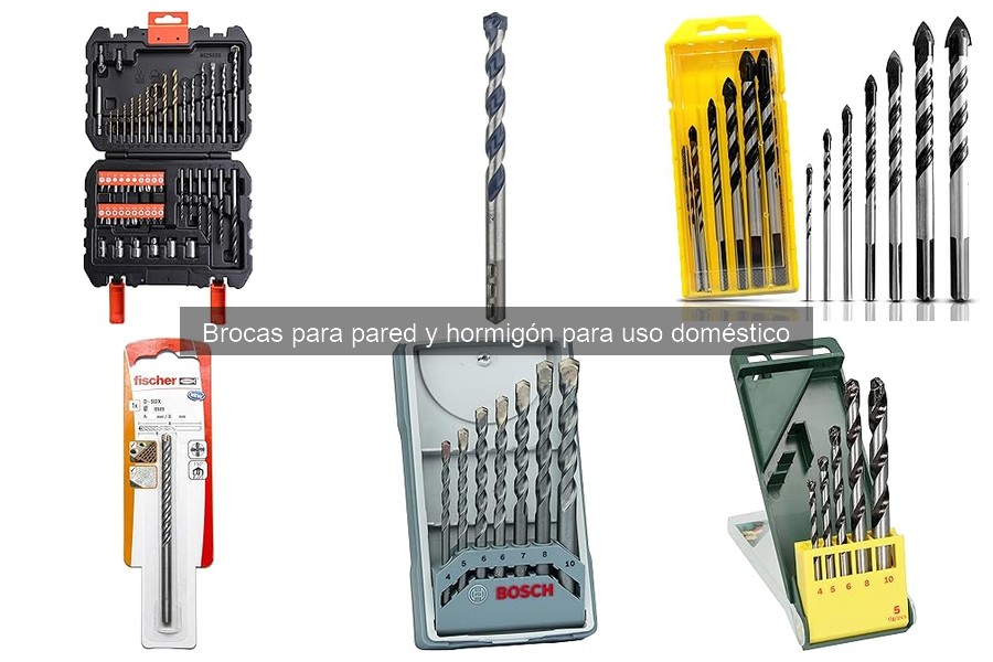 Cómo usar brocas para pared y hormigón en casa
