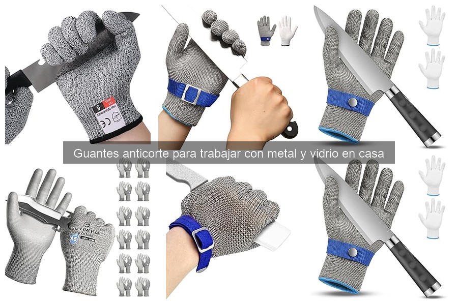 Cómo usar correctamente guantes anticorte para bricolaje