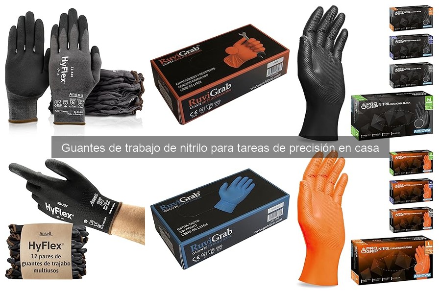 Cómo usar correctamente los guantes de nitrilo en casa