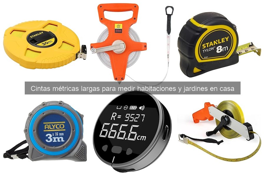 Cómo usar correctamente una cinta métrica larga en casa