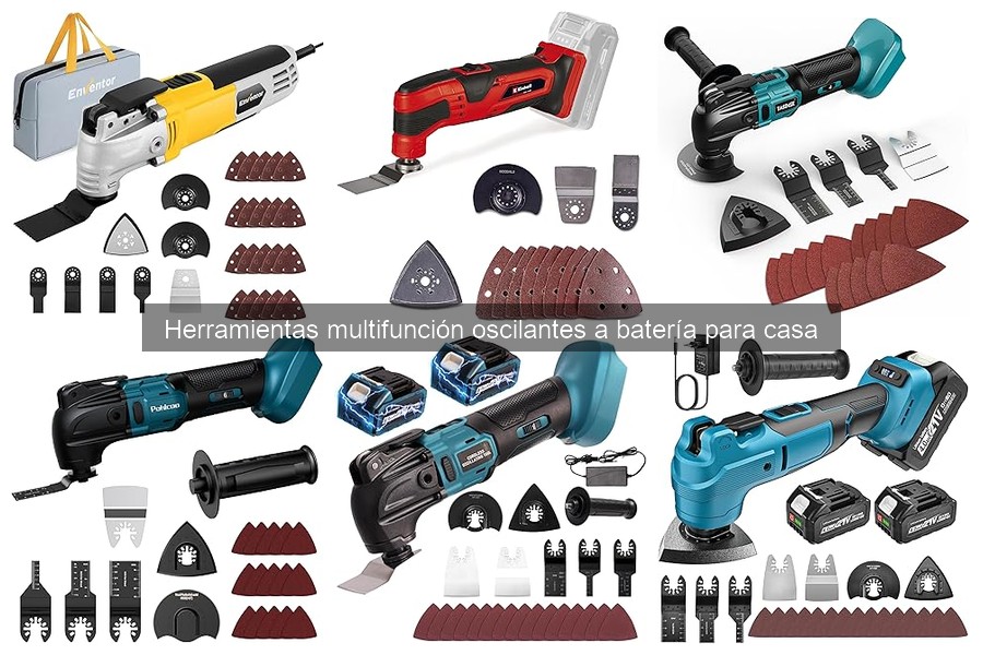 Cómo usar herramientas multifunción oscilantes a batería