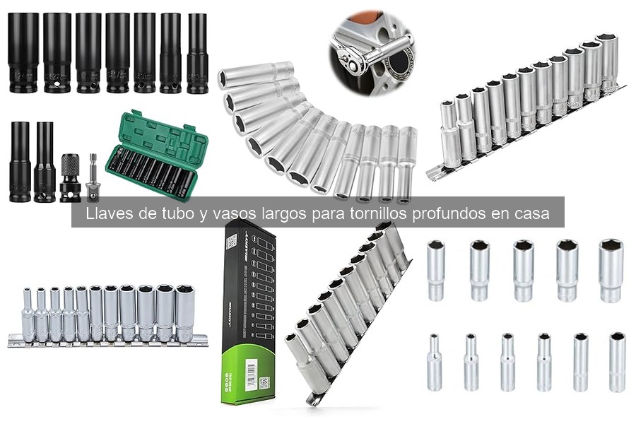 Cómo usar llaves de tubo y vasos largos correctamente