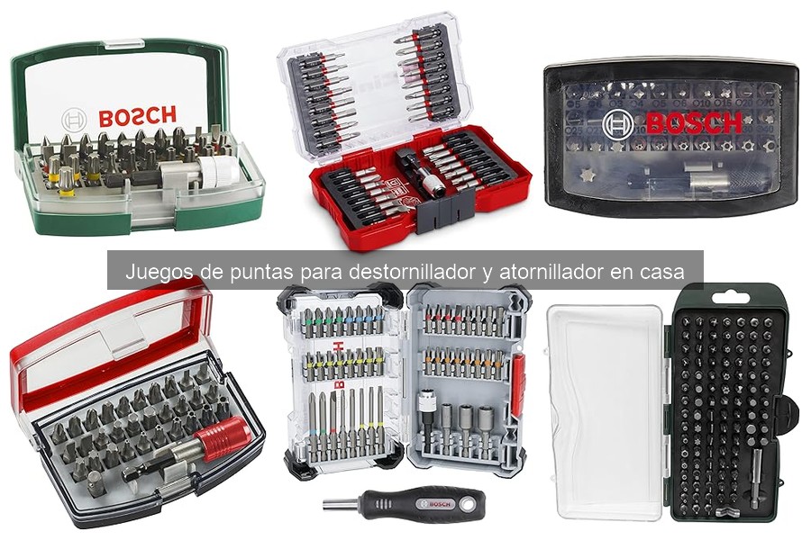 Cómo usar puntas para destornillador en bricolaje en casa