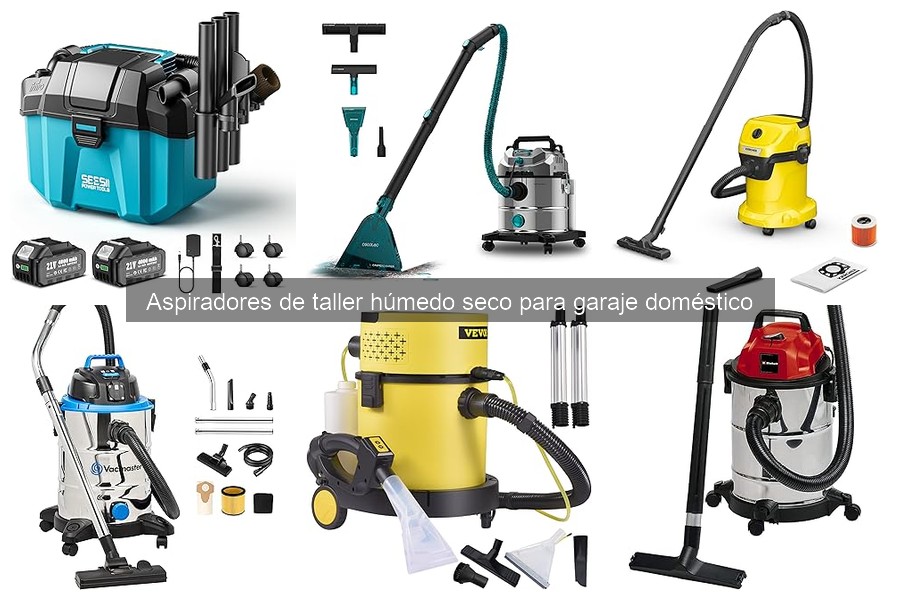 Cómo usar un aspirador de taller húmedo seco en casa