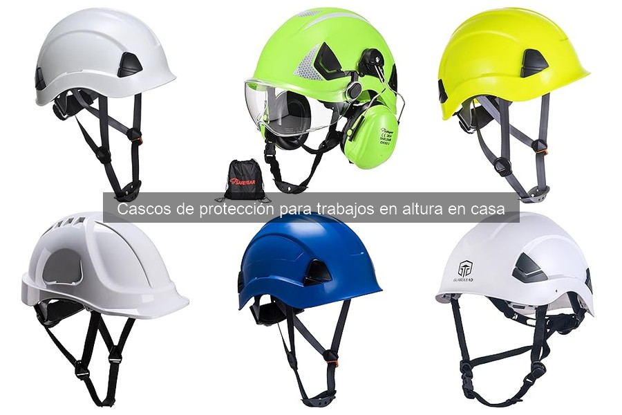 Cómo usar un casco de protección en trabajos en altura