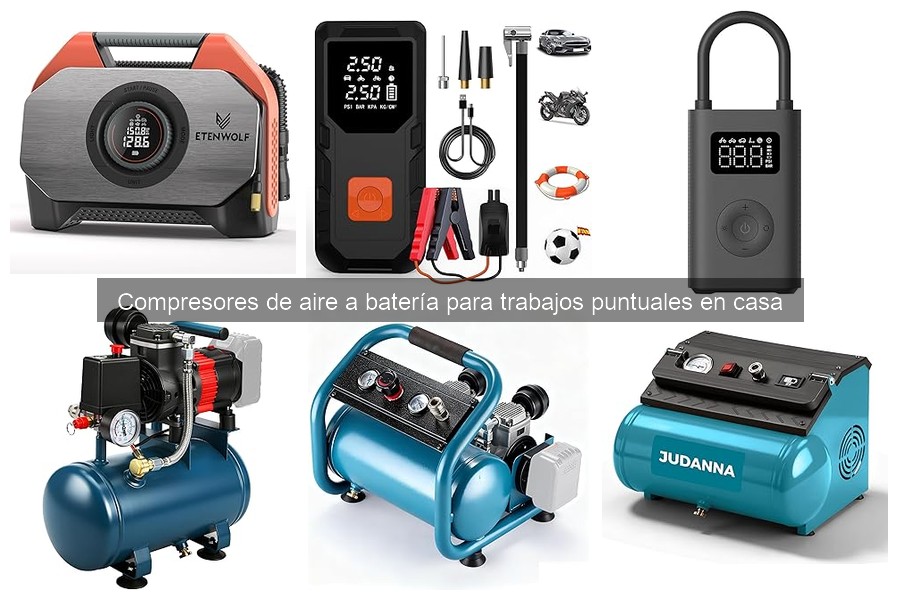 Cómo usar un compresor de aire a batería de forma segura