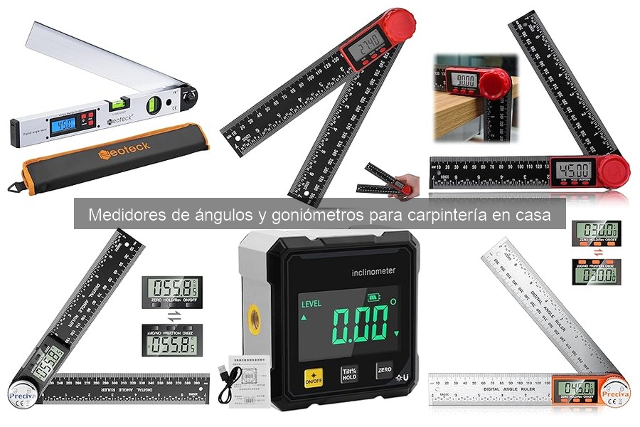 Cómo usar un medidor de ángulos en carpintería eficazmente