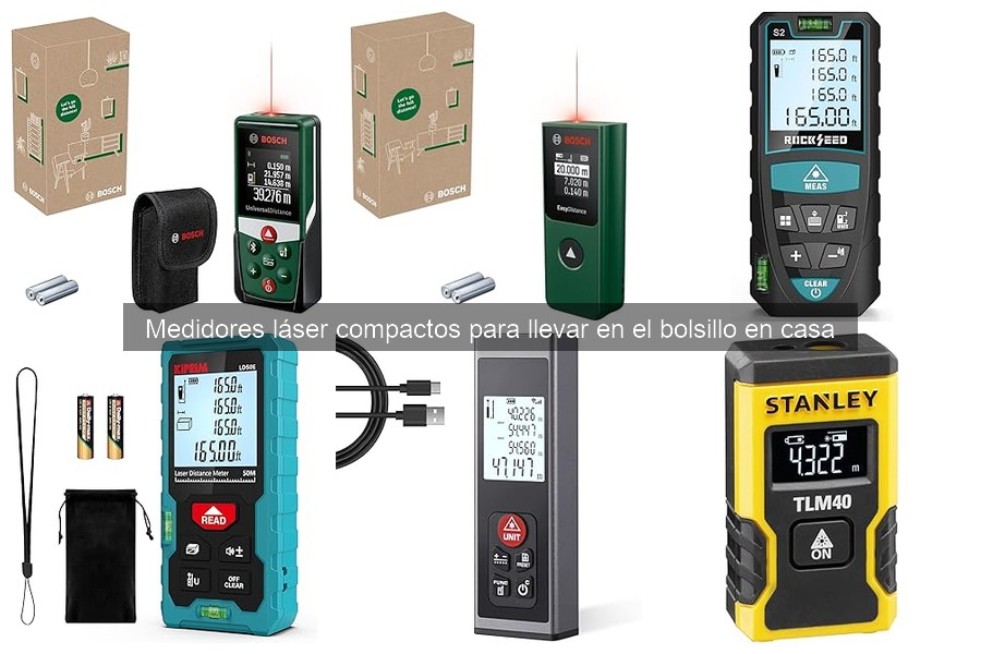 Cómo usar un medidor láser compacto de manera efectiva